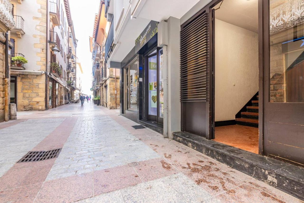 Piso En Zarauz Centro A 100M De La Playa 아파트 외부 사진