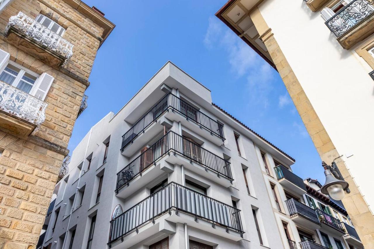 Piso En Zarauz Centro A 100M De La Playa 아파트 외부 사진